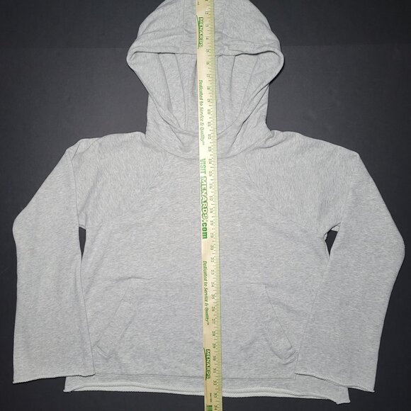 Athleta Womens Swing French Terry Gray Pullover Hoodie Size Medium - Picture 12 of 12